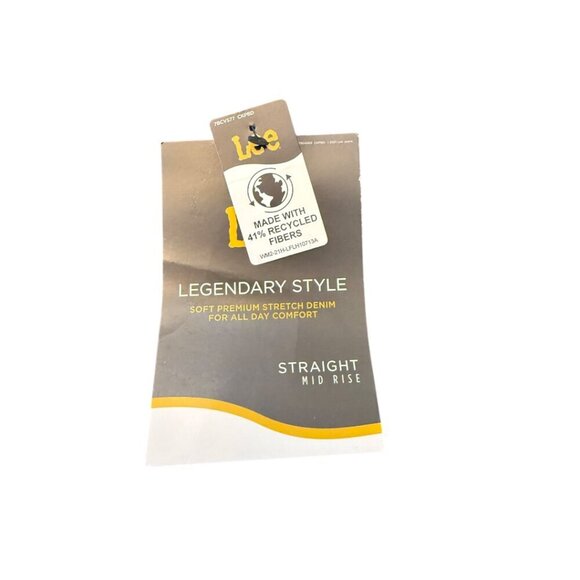 Lee Women's Legendary Mid Rise Straight Leg Jean Size 6 Short - Picture 5 of 13